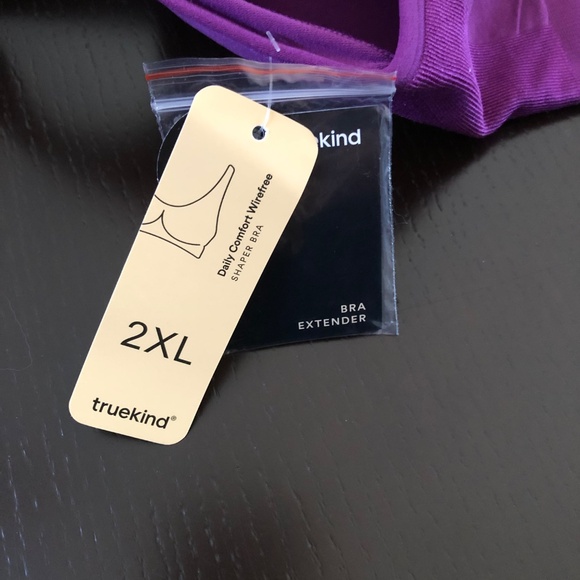 Truekind Daily Comfort Wirefree Shaper Bra, 2XL, NWT - Picture 3 of 4